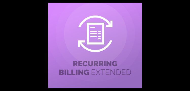 Item cover for download Recurring Billing Extended For WHMCS